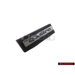 Audi Original QUATTRO Vorne Kühlergrill Emblem Schriftzug - 4E0853736F 2ZZ