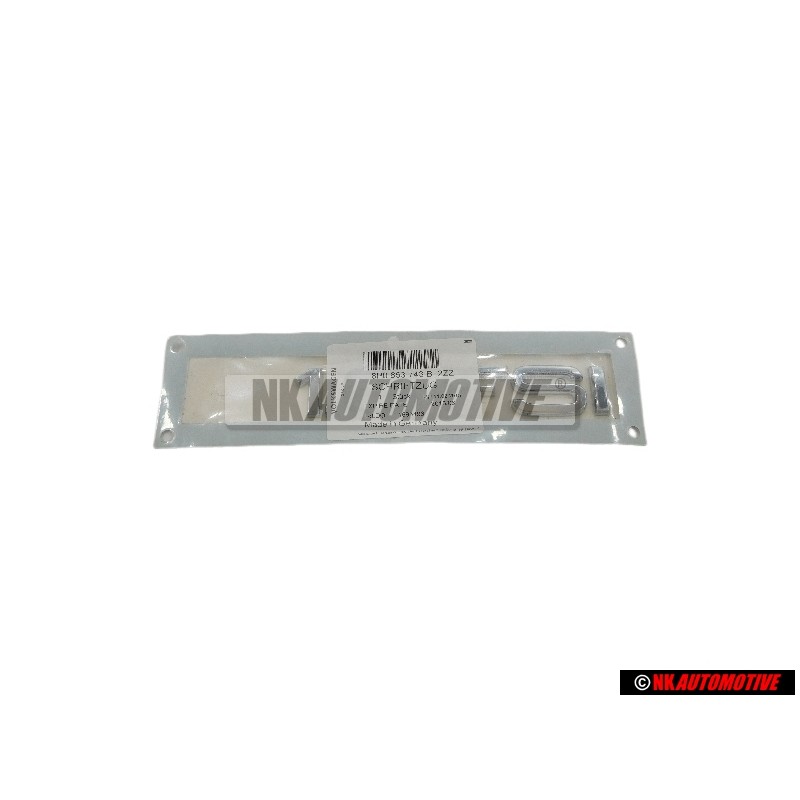 Audi Original 1.6 FSI Hinten Schriftzug Emblem Logo Chrom - 8P0853743B 2ZZ