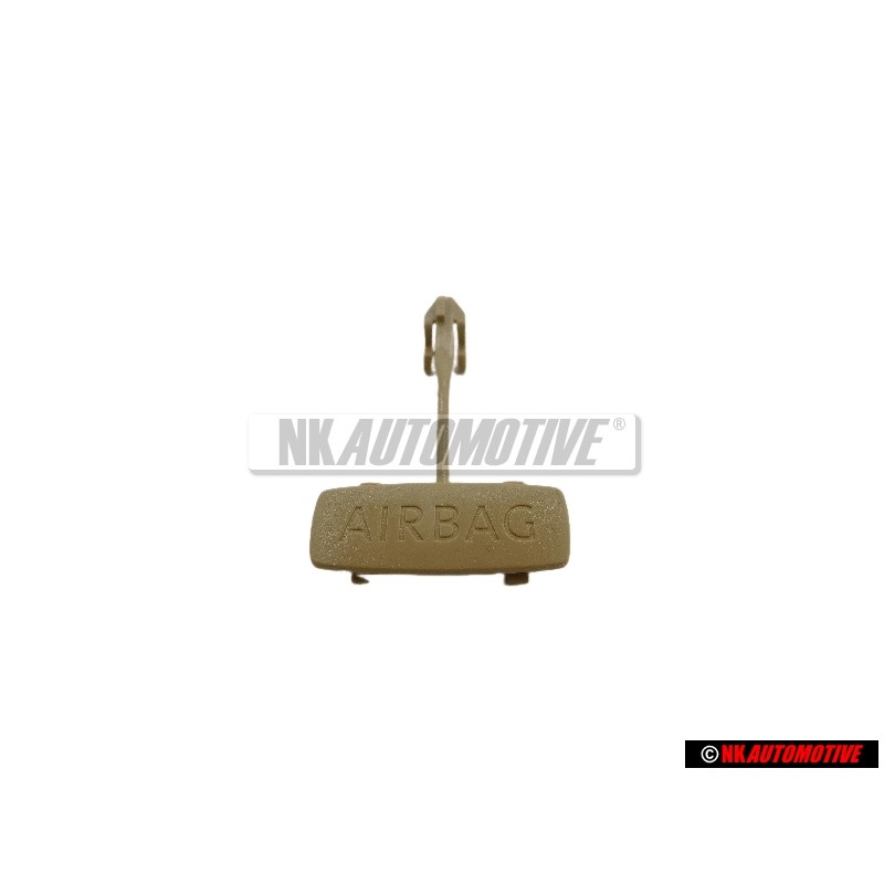 VW Original Blende Mit Emblem Purebeige - 1K5853437 7G8
