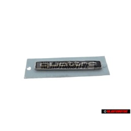 Audi Original QUATTRO Hinten Schriftzug Emblem Logo Schwarz Chrom - 8V0853737A