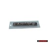 Audi Original QUATTRO Hinten Schriftzug Emblem Logo Schwarz Chrom - 8V0853737A