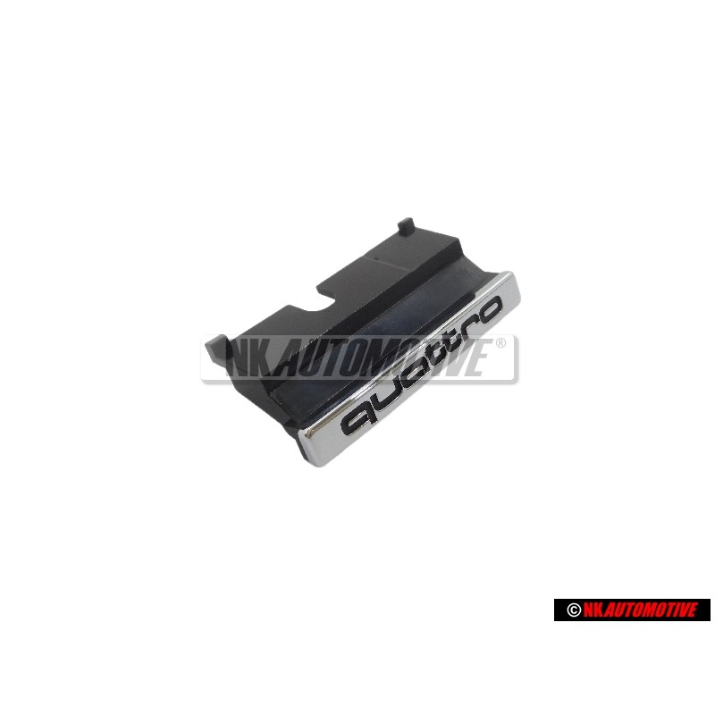 Audi Original QUATTRO Vorne Kühlergrill Emblem Schriftzug Chrom - 8J0853736A 2ZZ