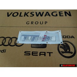 Audi Original TTS Hinten Schriftzug Emblem Logo Chrom Rot - 8J0853735 2ZZ