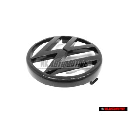 VW Original Vorne Kühlergrill Emblem Logo Zeichen Schwarz - 325853601 HE1