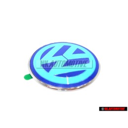 VW Original Hinten Schriftzug Emblem Logo Blauweiss Beetle - 1C0853630L 39A