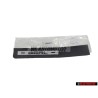 VW Original Trittschutzfolie Mit Schriftzug Schwarz/Silber - 1K4853805B 61E