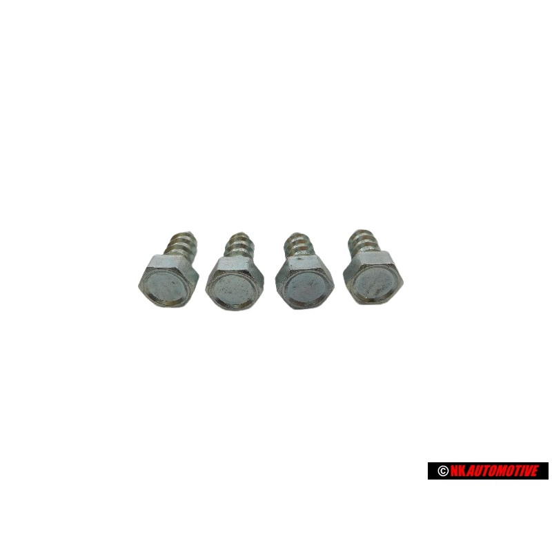 4x VW Original Sechskantblechschraube - N 0159451