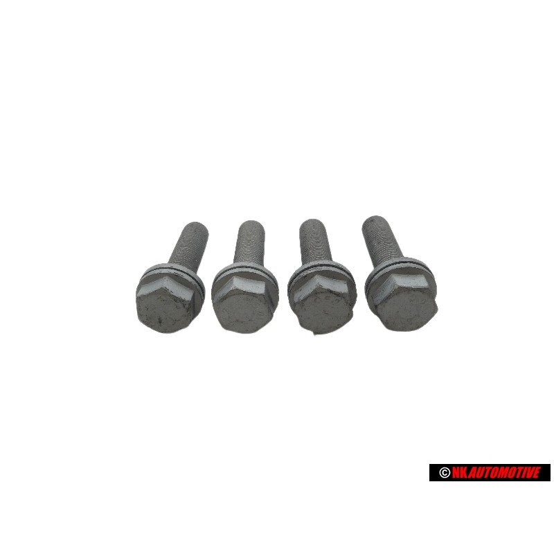 4x VW Original Rippschraube - N 91084901