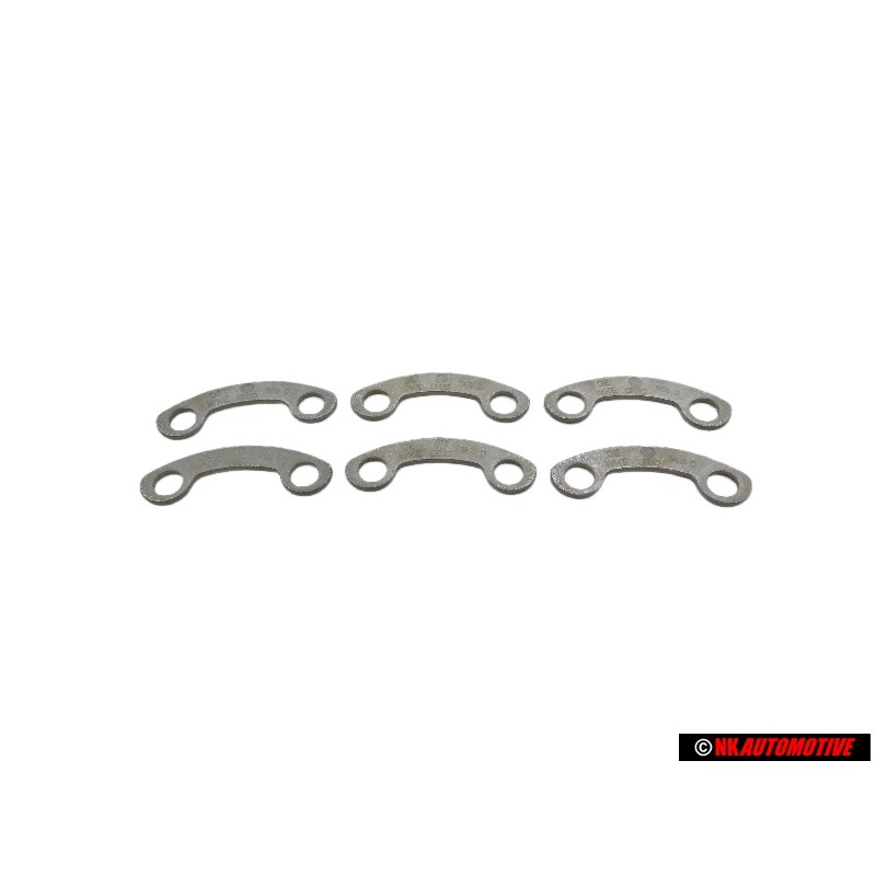 6x VW Original Platte - 1K0407357D