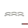 6x VW Original Platte - 1K0407357D