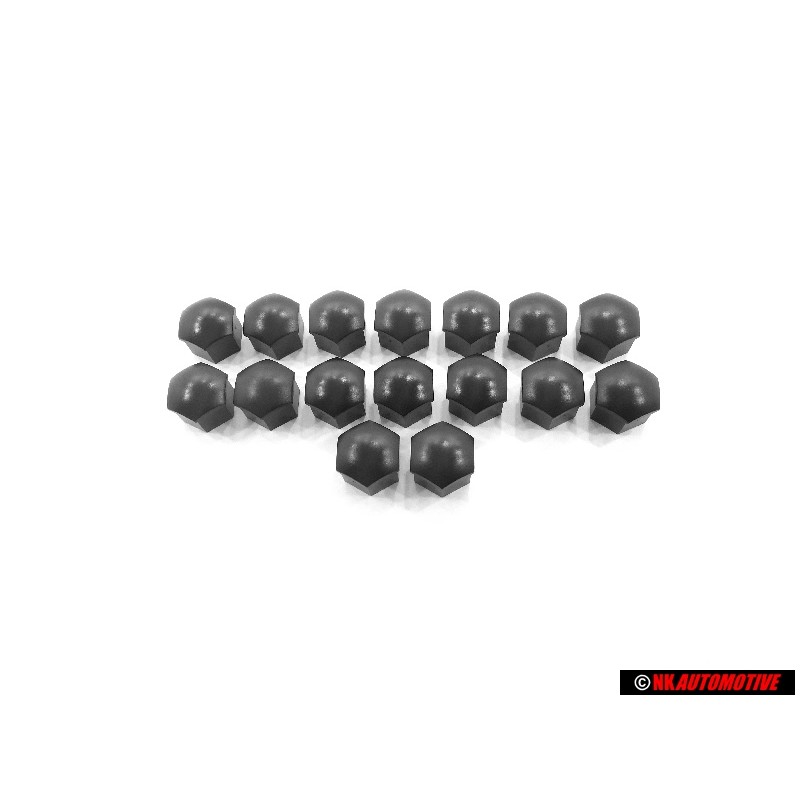 16x VW Original Radschraubenkappe - 321601173A