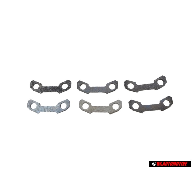 6x VW Original Platte - 1K0407357B