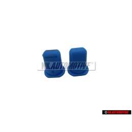 2x VW Original Tülle Clip Halterung Schriftzug Emblem - 171853615A