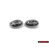 2x Audi Original Vorne Kotflügel Schriftzug Emblem Logo - 8D0853621B 2ZZ