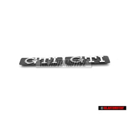 2x VW Original GTI Seite Schriftzug Emblem Logo Chrom - 1H6853714 GX2