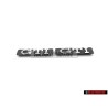 2x VW Original GTI Seite Schriftzug Emblem Logo Chrom - 1H6853714 GX2