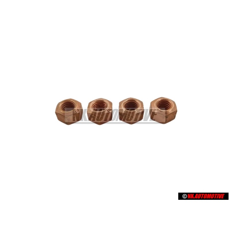 4x VW Original Sechskantmutter - N 0221464