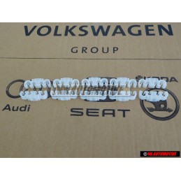 10x VW Original Halter Klammer Kraftstoffleitun Benzinleitung - 191201449
