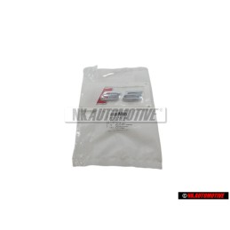 Audi Original S5 Hinten Schriftzug Emblem Logo Chrom Rot - 8T0853735 2ZZ