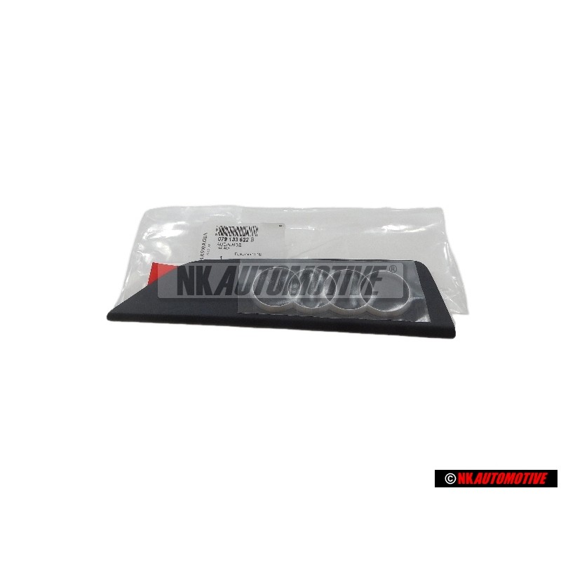 Audi Original R8 Ringe Schriftzug Emblem für Motorabdeckung Rechts- 079133622B