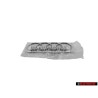 Audi Original Ringe Hinten Schriftzug Emblem Logo Zeichen Chrom - 8T0853742C 2ZZ