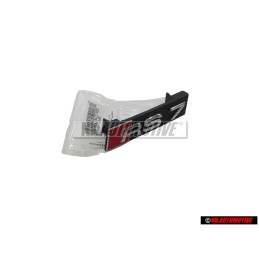 Audi Original RS7 Vorne Kühlergrill Emblem Schriftzug - 4G8853736D 2ZZ