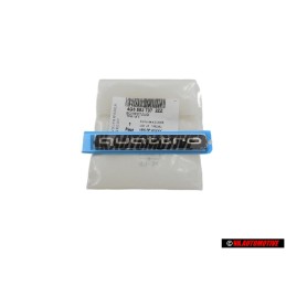 Audi Original QUATTRO Hinten Schriftzug Emblem Logo - 4G8853737 2ZZ