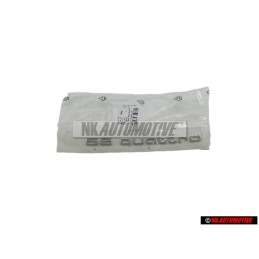 Audi Original 55 QUATTRO Hinten Schriftzug Emblem Logo Chrom - 4KE853737C 3Q7