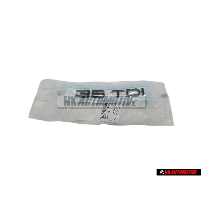 Audi Original 35 TDI Hinten Schriftzug Emblem Logo Schwarz - 83A853744B T94
