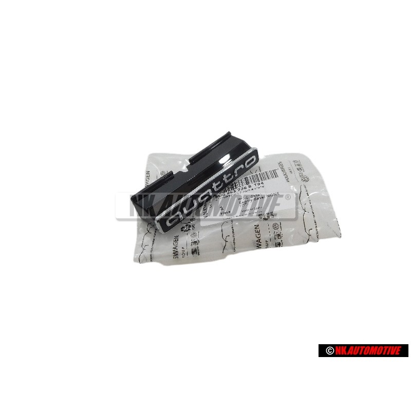 Audi Original QUATTRO Vorne Kühlergrill Emblem Schriftzug - 8U0853736B T94