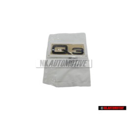 Audi Original Q3 Hinten Schriftzug Emblem Logo Schwarz - 8U0853741A T94