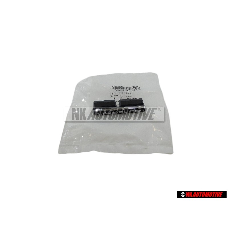 Audi Original QUATTRO Vorne Kühlergrill Emblem Schriftzug - 8V0853736 2ZZ