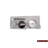 Audi Original R8 Schaltknauf Schalthebel Emblem Plakette - 420711144D