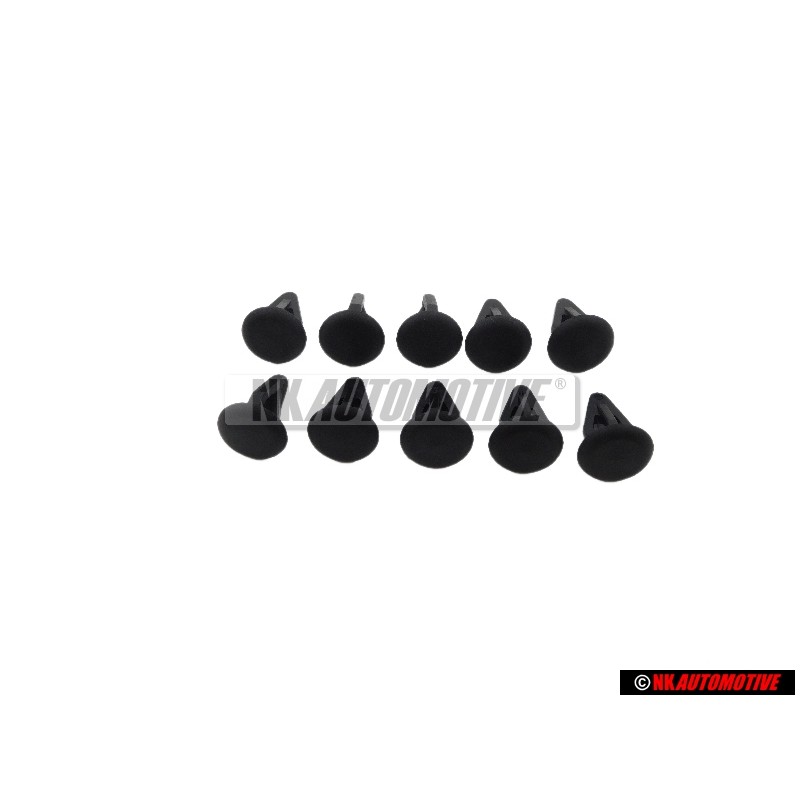 10x VW Original Kofferraum Abdeckung Heckklappe Clip - 801867299 01C 10x VW Original Kofferraum Abdeckung Heckklappe Clip - 801867299 01C