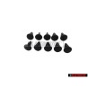 10x VW Original Kofferraum Abdeckung Heckklappe Clip - 801867299 01C