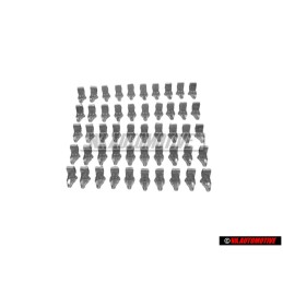 50x VW Original Klammer - N 0143893