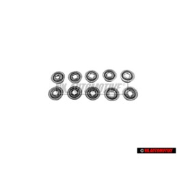10x VW Original Druckknopf-Kugelteil - 231067654