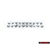 20x VW Original Klammer Fensterführung Schachtleiste Golf 1 - 171837485