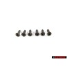 6x VW Original Linsensenkblechschraube - N 0140909