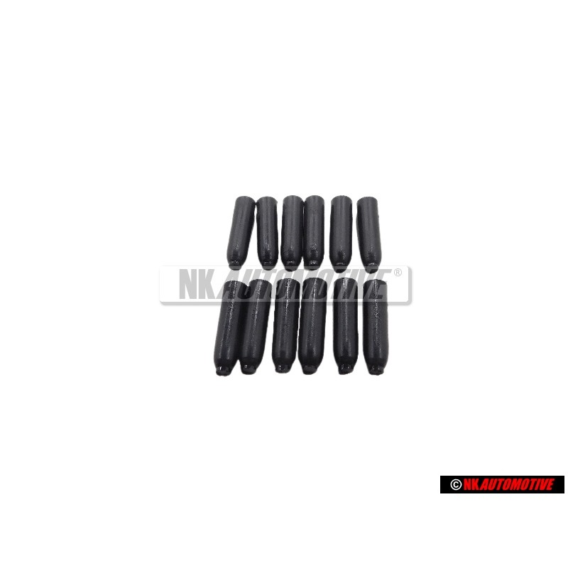 12x VW Original Kappe Abdeckkappe für Verkleidung Dachhimmel - 311867649 01C