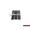 12x VW Original Kappe Abdeckkappe für Verkleidung Dachhimmel - 311867649 01C