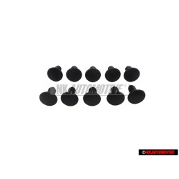 10x VW Original Clip - 823863203 01C