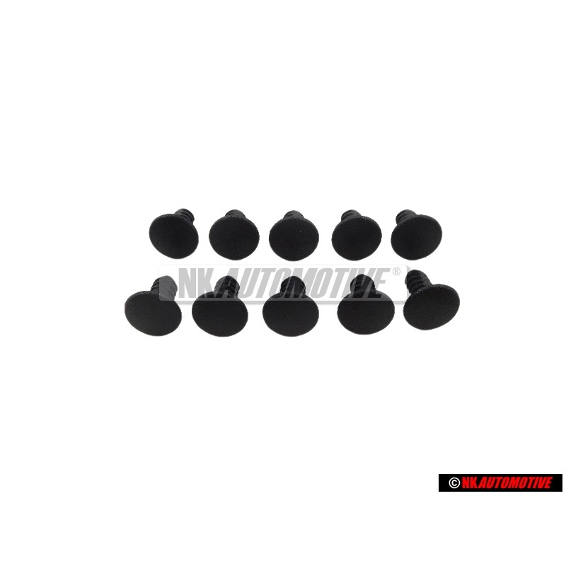 10x VW Original Clip - 823863203 01C