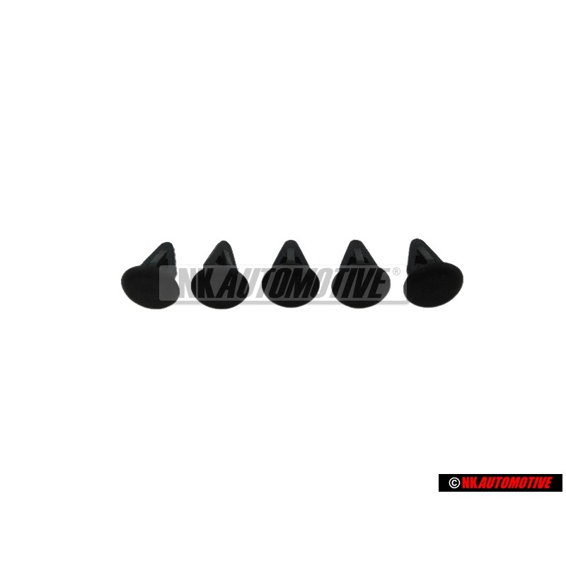 5x VW Original Kofferraum Abdeckung Heckklappe Clip - 801867299 01C 5x VW Original Kofferraum Abdeckung Heckklappe Clip - 801867299 01C