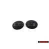 2x VW Original Druckknopf für Corrado und Golf 2 Satinschwarz - N 9009360101C