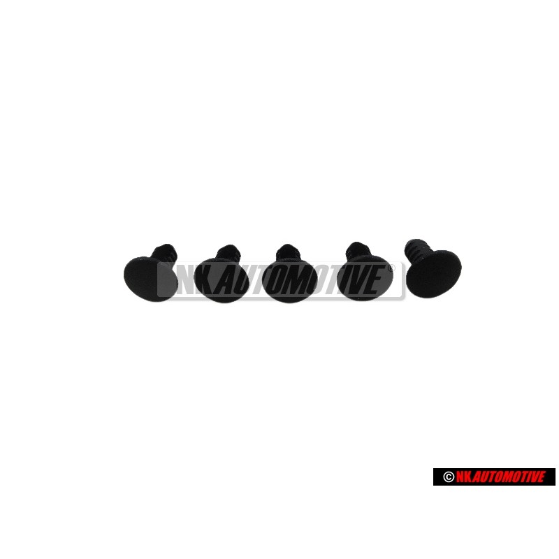 5x VW Original Clip - 823863203 01C