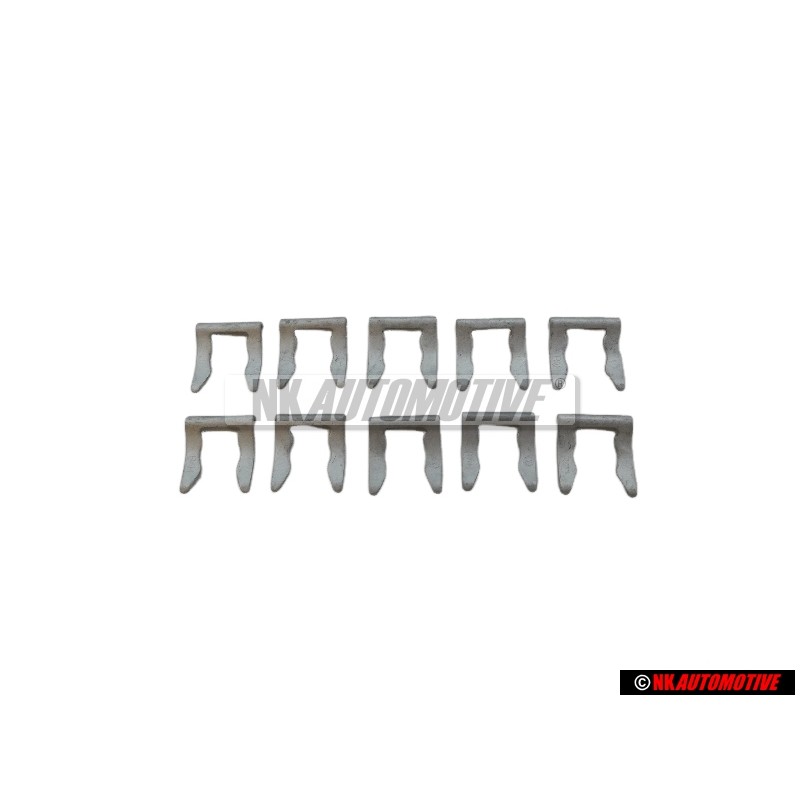 10x VW Original Schlauchhalter - 191611715