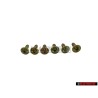 6x VW Original Linsenblechschraube - N 90098101