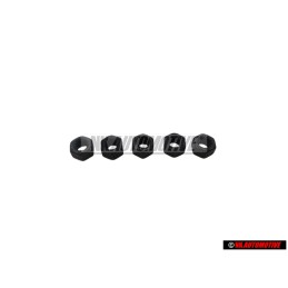 5x VW Original Sechskantmutter - N 01100517