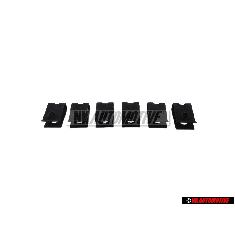 6x VW Original Schnappmutter - N 10147301